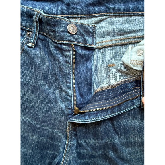 Levi's 511 Mens Dark Wash Denim Jeans Classic Style Comfort‎ Fit 33W 34L - Picture 4 of 9